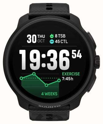 Suunto RACE 2 AMOLED Multisport Performance Watch (49mm) All Black SS051200000