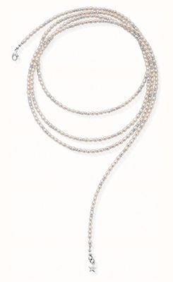 ChloBo CONFETTI FALLS Pearl Necklace (150cm) - 925 Sterling Silver SNCONFETTI