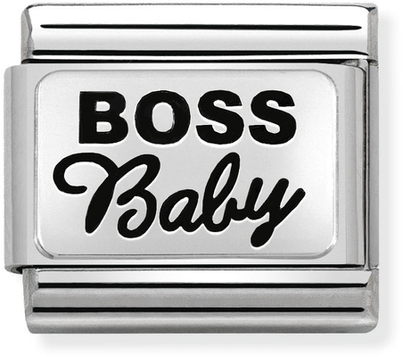 Nomination Classic Boss Baby In Steel And 925 Silver Charm 330109/36