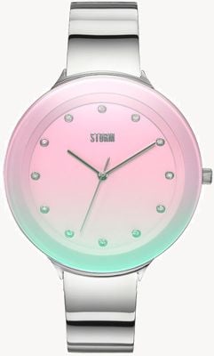STORM OSTELE LAZER PINK (42mm) Pink Dial / Stainless Steel Bracelet 47401/LPK