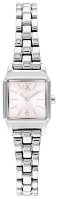 Calvin Klein Soft Form (16mm) Pink Dial / Stainless Steel Bracelet 25100232