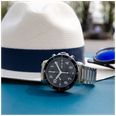 Emile Chouriet Challenger Deep Automatic Chronograph (43.5mm) Black Sunray Dial / Stainless Steel Bracelet 22.1169.G.6.AW.59.6 - alternate view 6