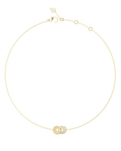Guess UBN05219YG Blooming Summer Ladies Gold Tone Interlink Jewellery