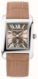 Frederique Constant Carrée Small Seconds (25mm) Light Brown Sunray Dial / Light Brown Leather Strap FC-235BR2C6