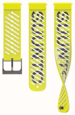 Suunto Athletic 5 Lemon Yellow Silicone Strap - 22mm (S+M) - STRAP ONLY SS050963000