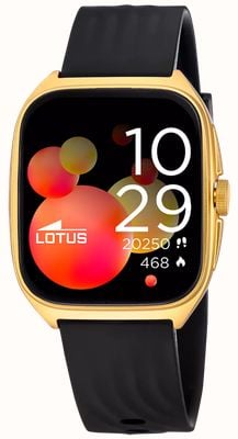 Lotus SmarTime Ondas 2 2nd Gen Smartwatch (41mm) Digital Display / Black Rubber Strap 50211/1