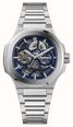 Ingersoll THE FRAME Automatic (47mm) Blue Skeleton Dial / Stainless Steel Bracelet I18301