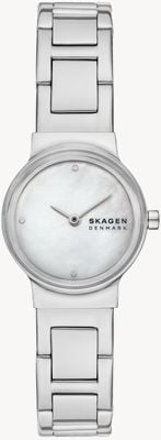 Skagen Freja Lille (26mm) Mother-of-Pearl Dial / Stainless Steel Bracelet SKW3168