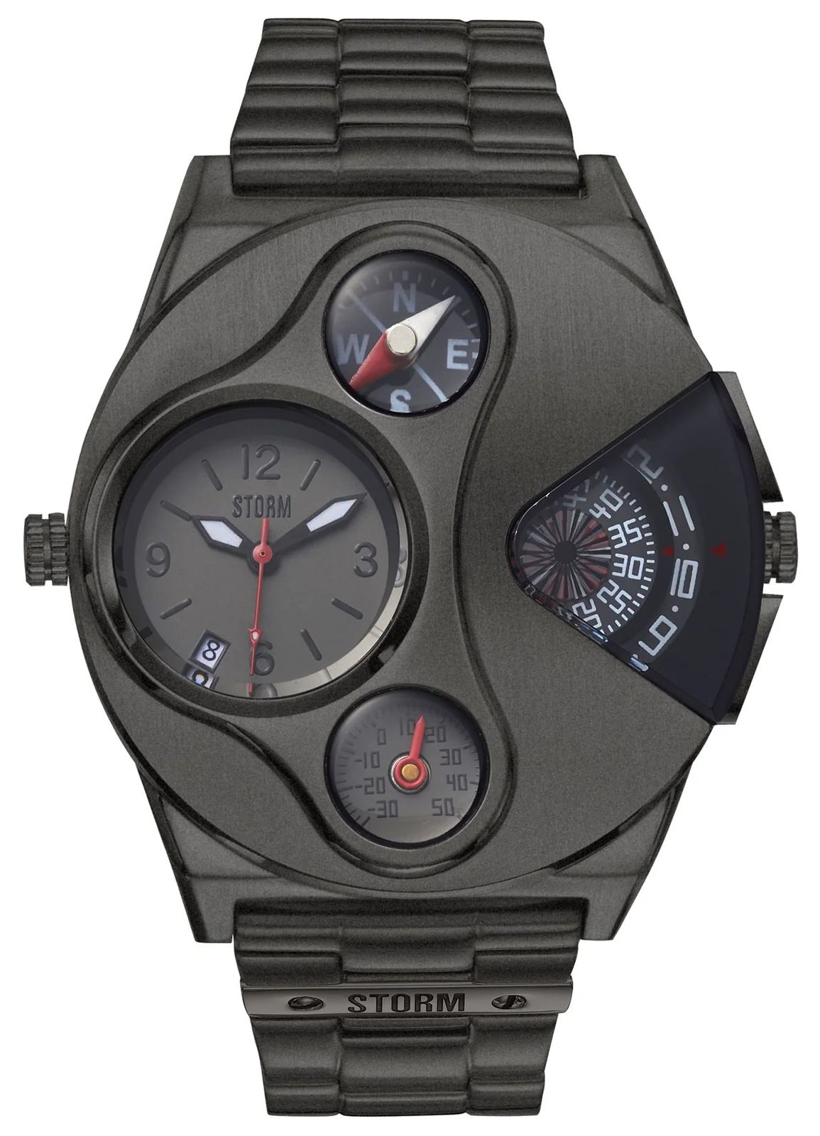 STORM 47246/IP/GY V2 Navigator IP Matt Grey (47mm Watch
