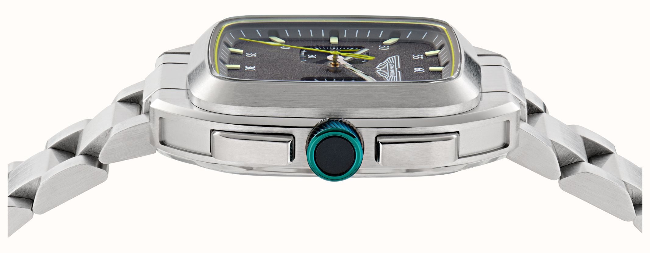 Aston Martin ULT Icon Quartz Chronograph (40.5mm) Black Dial / Stainless Steel Bracelet MTIU1S601 - alternate view 3