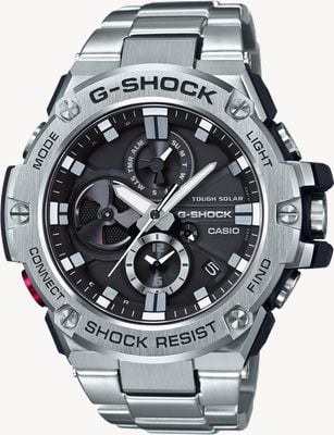 Casio G-Steel Bluetooth Triple Connect Men's Chronograph GST-B100D-1AER