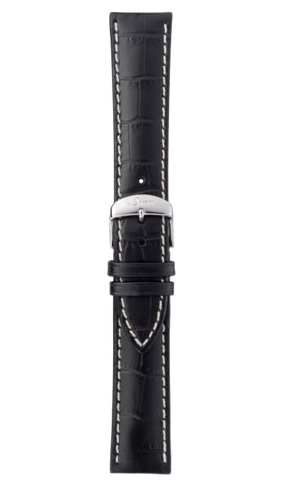 Sinn BL44201851001225303A Black Cowhide With White Stitching Watch