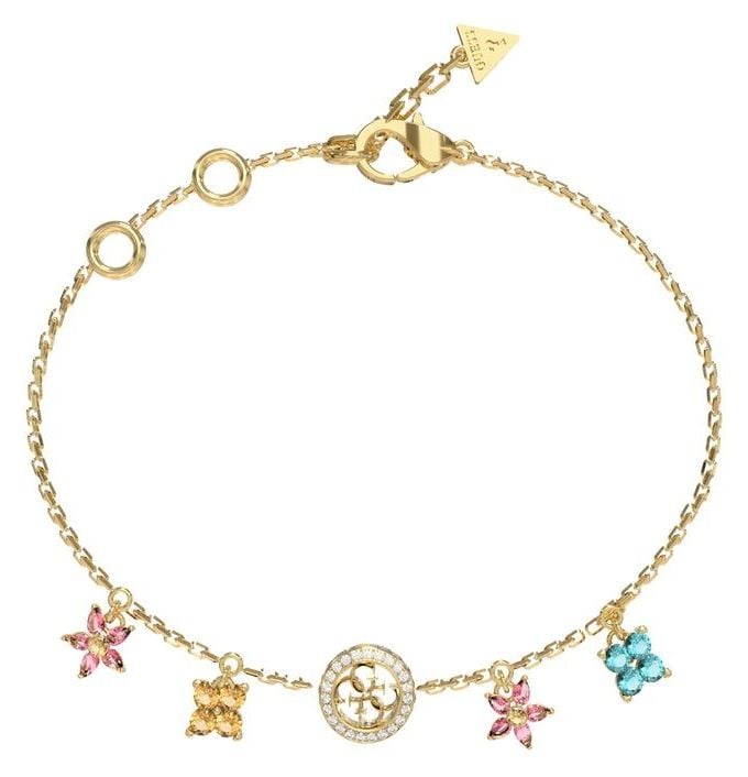 Guess UBB06033YGMCL Secret Garden Flower Gold-Tone Bracelet Jewellery