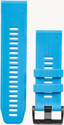 Garmin Cyan Blue Rubber Strap Only QuickFit 26mm 010-12741-02