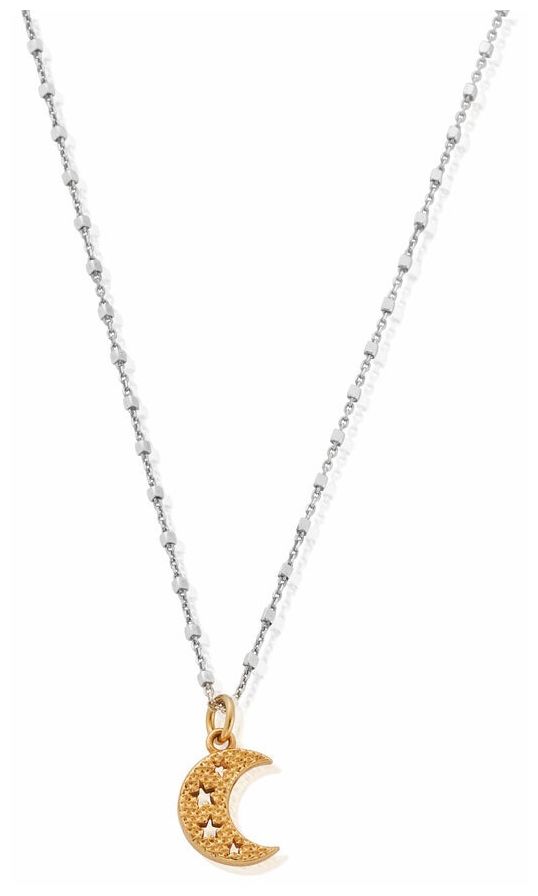 ChloBo GMNDC3087 Gold And Silver Delicate Cube Chain Starry Jewellery