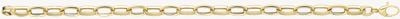 9ct Yellow Gold Hollow Bracelet BR675