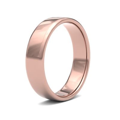 James Moore Wedding Ring  | 5mm | Light | Size Soft Court | AG_5GLS-9R AG_5GLS-9R