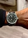 Customer picture of Laco Ulm 39 (39mm) Black Dial / Brown Leather Strap 862172