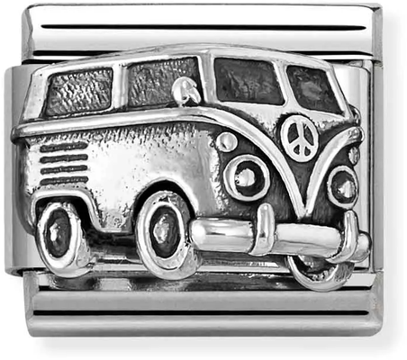 Nomination Classic Camper Van Sterling Silver Charm 330114/05
