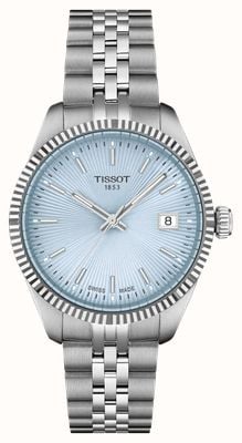 Tissot Women's Ballade (34mm) Light Blue Dial / Stainless Steel Bracelet T1562101135100