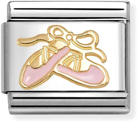 Nomination Classic Dance Shoes Pink Enamel Charm 030285/76