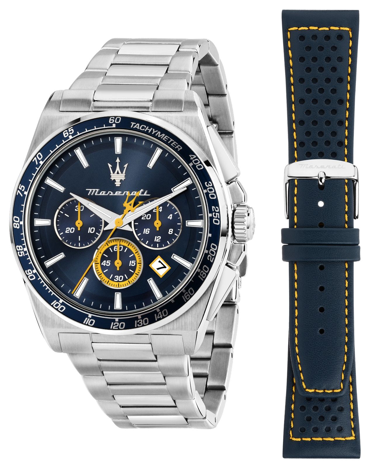 R8873652001 VelocitÃ  Quartz Chronograph (43mm) Watch - Maserati - Modalova