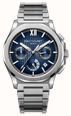 Emile Chouriet Challenger Cliff Automatic Chronograph (41mm) Blue Sunray Dial / Stainless Steel Bracelet 16.1172.G.6.6.N8.6