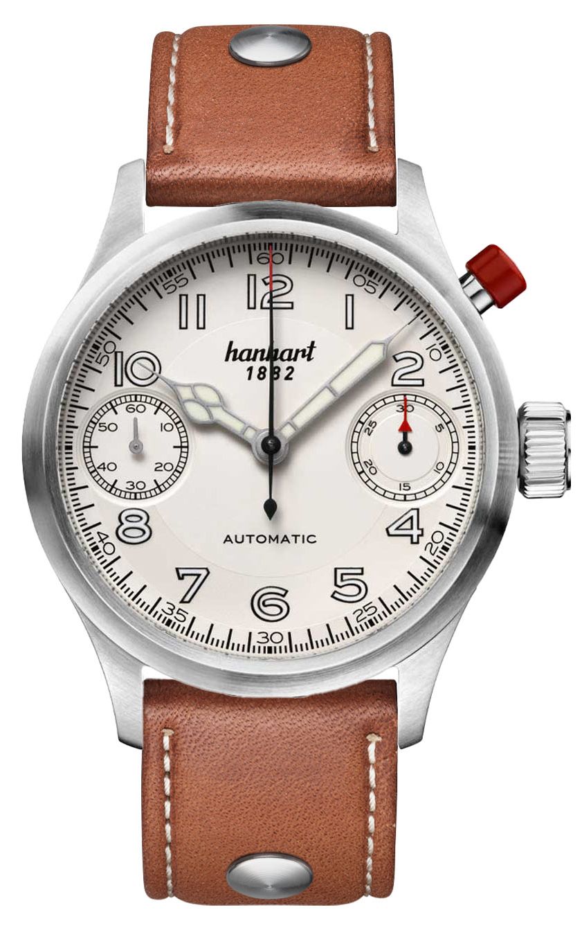 Hanhart 732.220-0210 PIONEER MonoScope Automatic Chronograph Watch