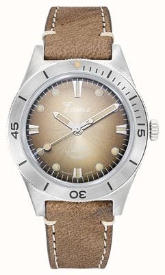Squale Super-Squale (38mm) Sunray Brown Dial / Brown Italian Leather Strap SUPERSSBW.PBW