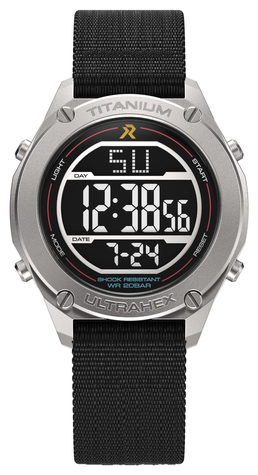 UTD-43-BK UTD-8000 Multi-Function (43mm) Negative Watch - RZE - Modalova