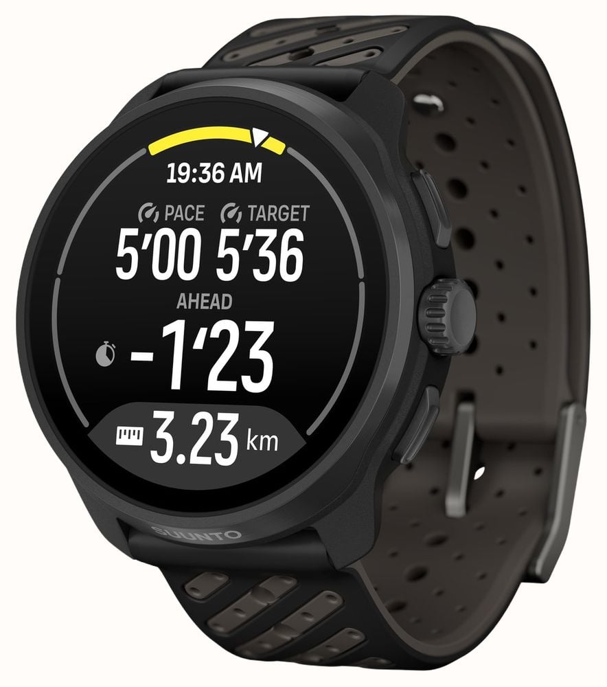 Suunto RACE 3S Titanium AMOLED Multisport Performance Watch (49mm) All Black SS051645000 - alternate view 6