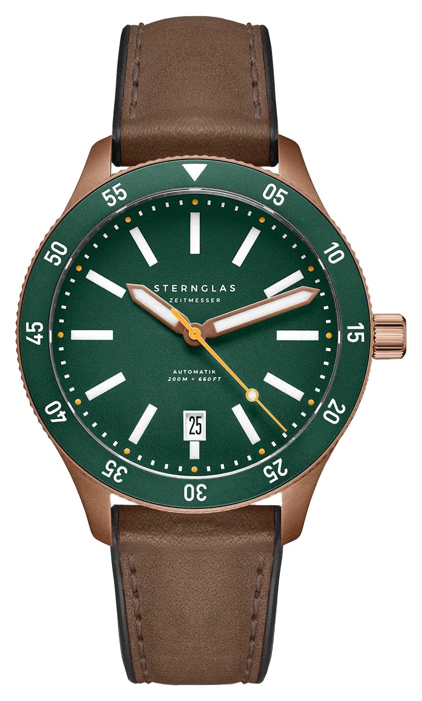 STERNGLAS S02-MA35-HY04 Marus 2.0 Automatic (42mm) Green Watch