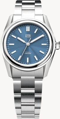 HTD Tennis Chic Automatic (37mm) Blue Dial / Stainless Steel Bracelet T23S01_C