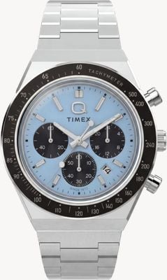 Timex Q Sport Timex Chronograph 40mm Stainless Steel Bracelet TW2Y88600