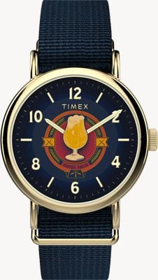 Timex x Harry Potter Weekender Butterbeer (37mm) Blue Dial / Blue Fabric Strap TW2Y76100
