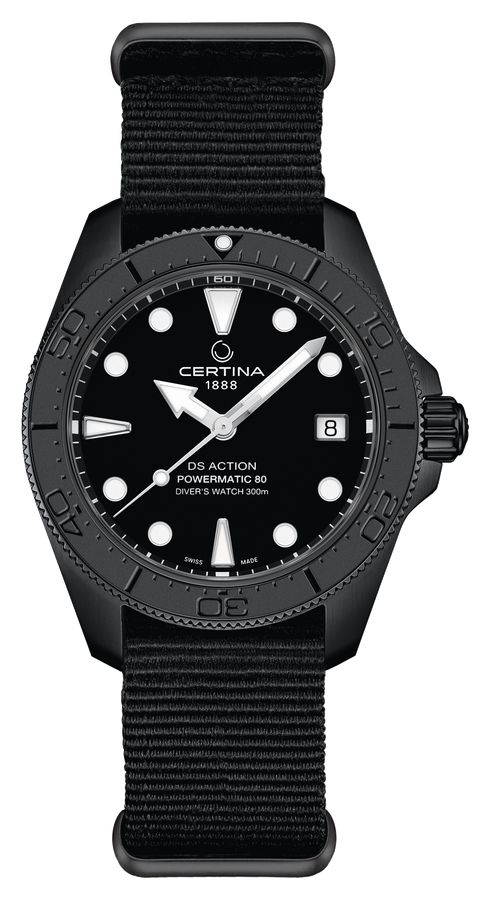 Certina C0488073805100 DS Action Diver Powermatic 80 (38mm) Watch