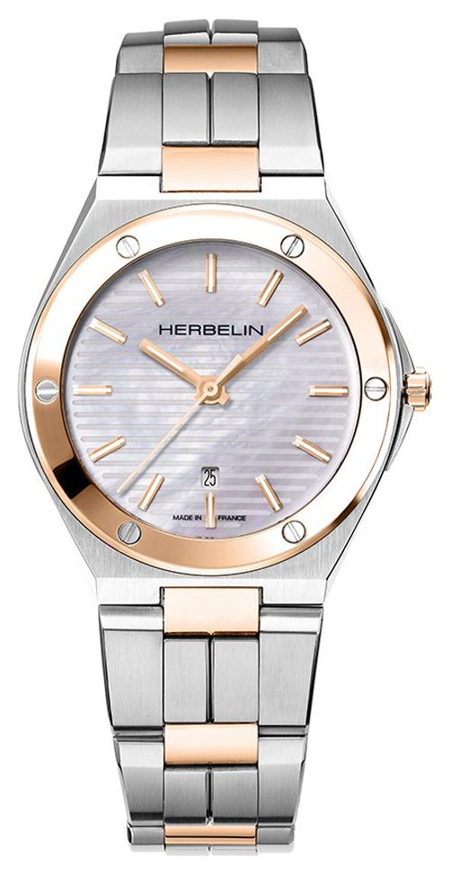 Herbelin 14545BTR19 Women's Cap Camarat (33mm) Mother-of- Watch