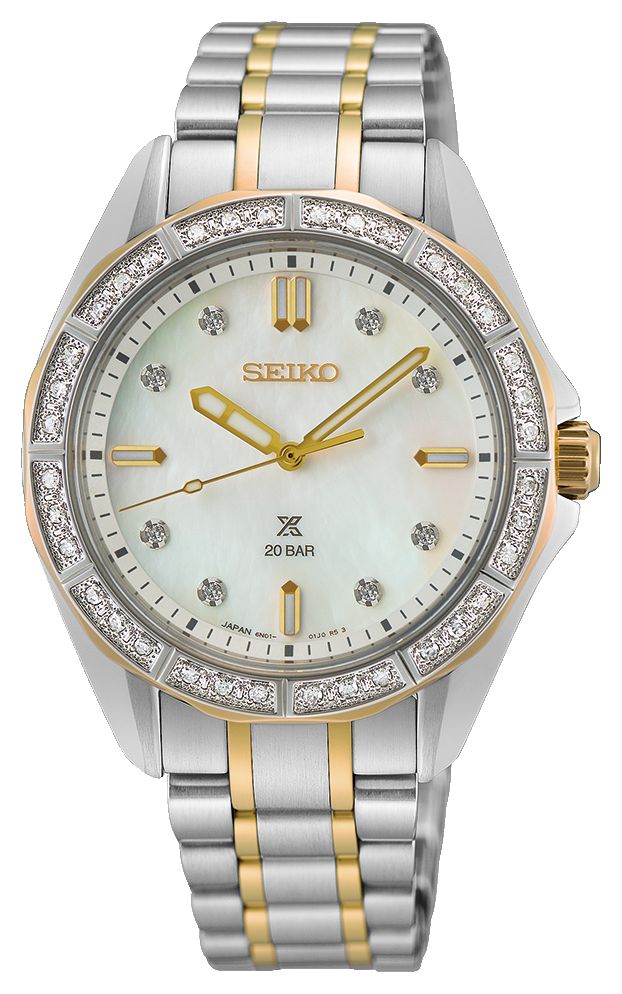 Seiko SUR622J1 Prospex Ladies Marine Sports In Diamond-set Watch