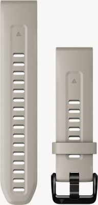 Garmin QuickFit 20mm Strap Only Light Sand Silicone 010-13102-04