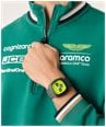 Aston Martin Aramco Formula One™ Team OVR W Quartz Chronograph (44mm) Yellow Dial / Grey Silicone Strap Watch MTFO1F504 - alternate view 5