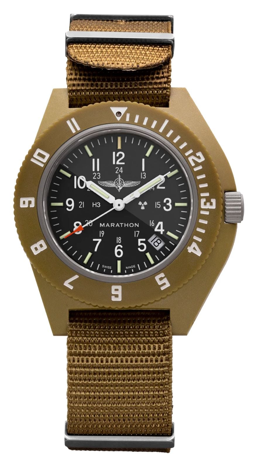 Marathon WW194013DT-0602 Official Duvdevan NAV Desert Tan Watch