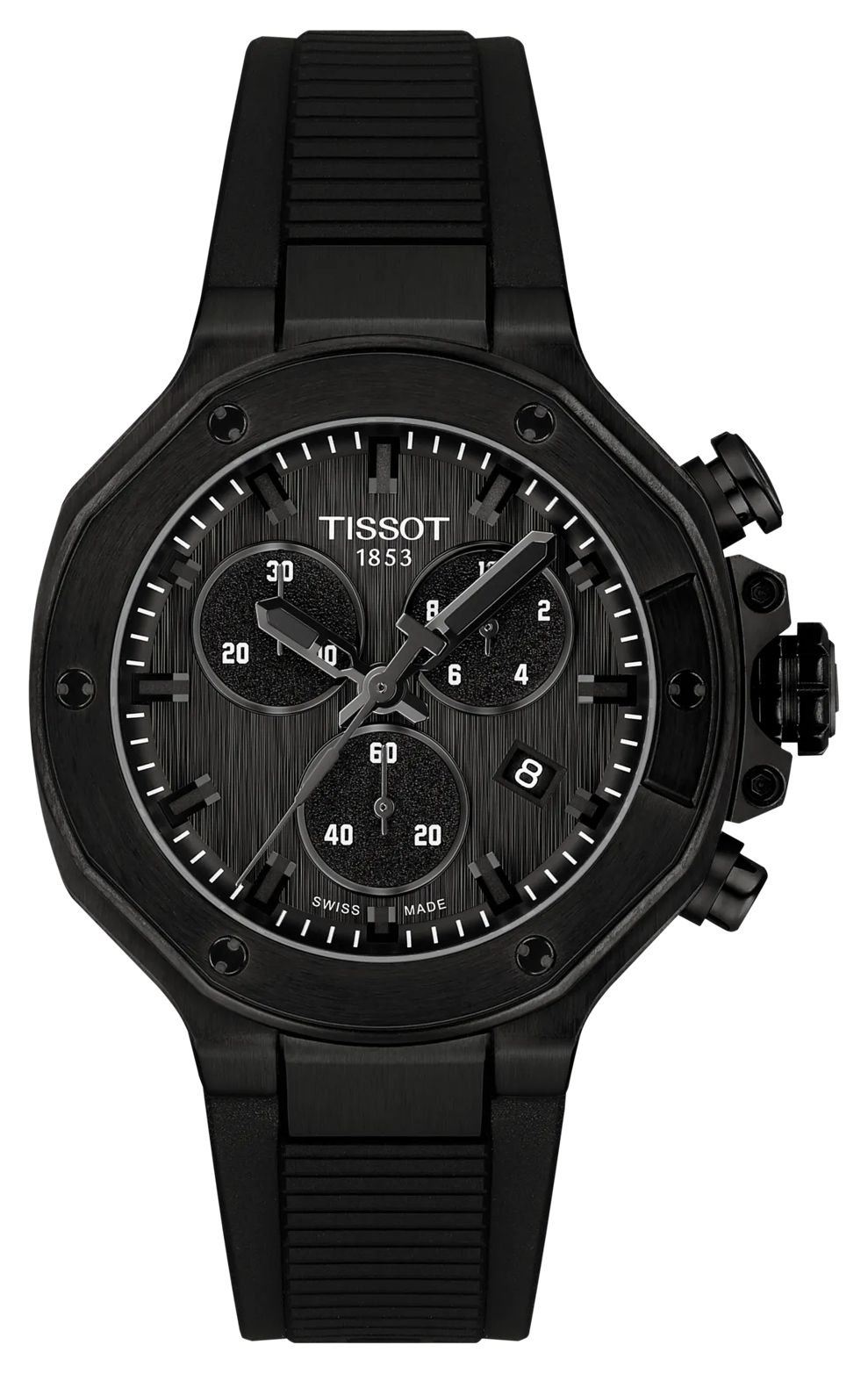 Tissot T1418173705100 T-Race Chronograph (38mm) Black Dial Watch