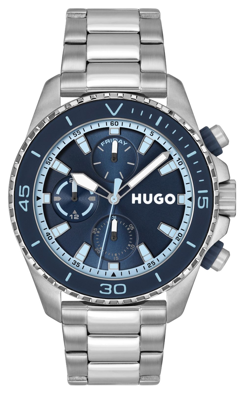 HUGO 1530429 #DIVE (44mm) Blue Dial / Stainless Steel Watch