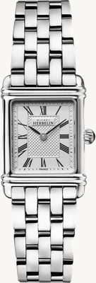 Herbelin Art Déco | Stainless Steel Bracelet | Silver Dial 17478B08