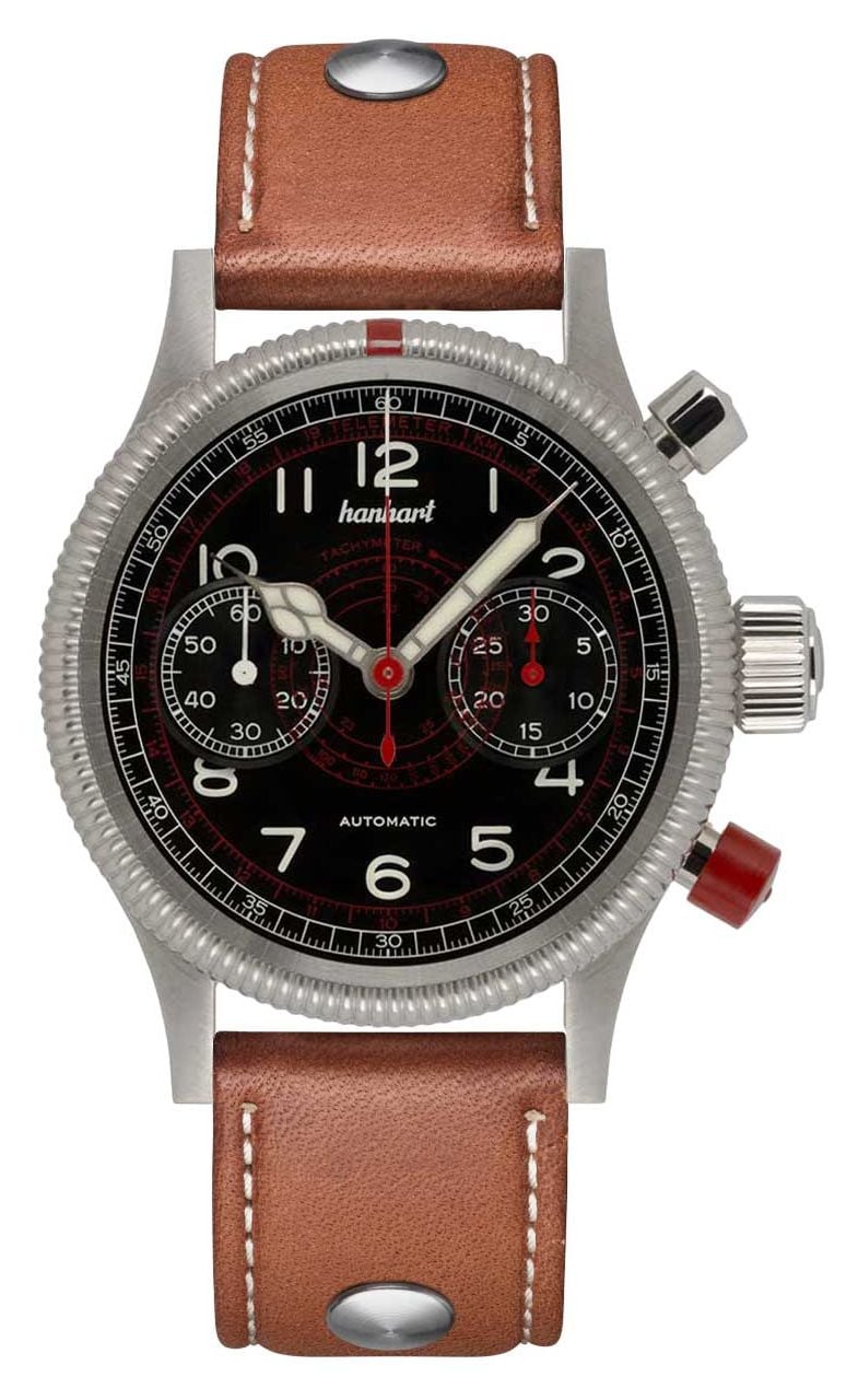 Hanhart 712.210-0210 PIONEER TachyTele Automatic (40mm) Watch