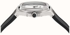 Aston Martin GPQ Icon Quartz (40mm) White Dial / Black Silicone Strap Watch MTIG1F502 - alternate view 3