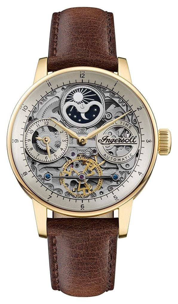 Ingersoll I07704 THE JAZZ Automatic (42mm) Skeleton Dial / Watch