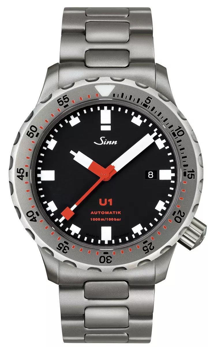 Sinn 1010.030 HLINK U1 TEGIMENT Metal Bracelet Watch