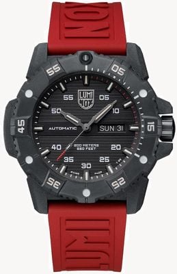 Luminox Sea Master Carbon Seal 3800 Series Red Strap XS.3875