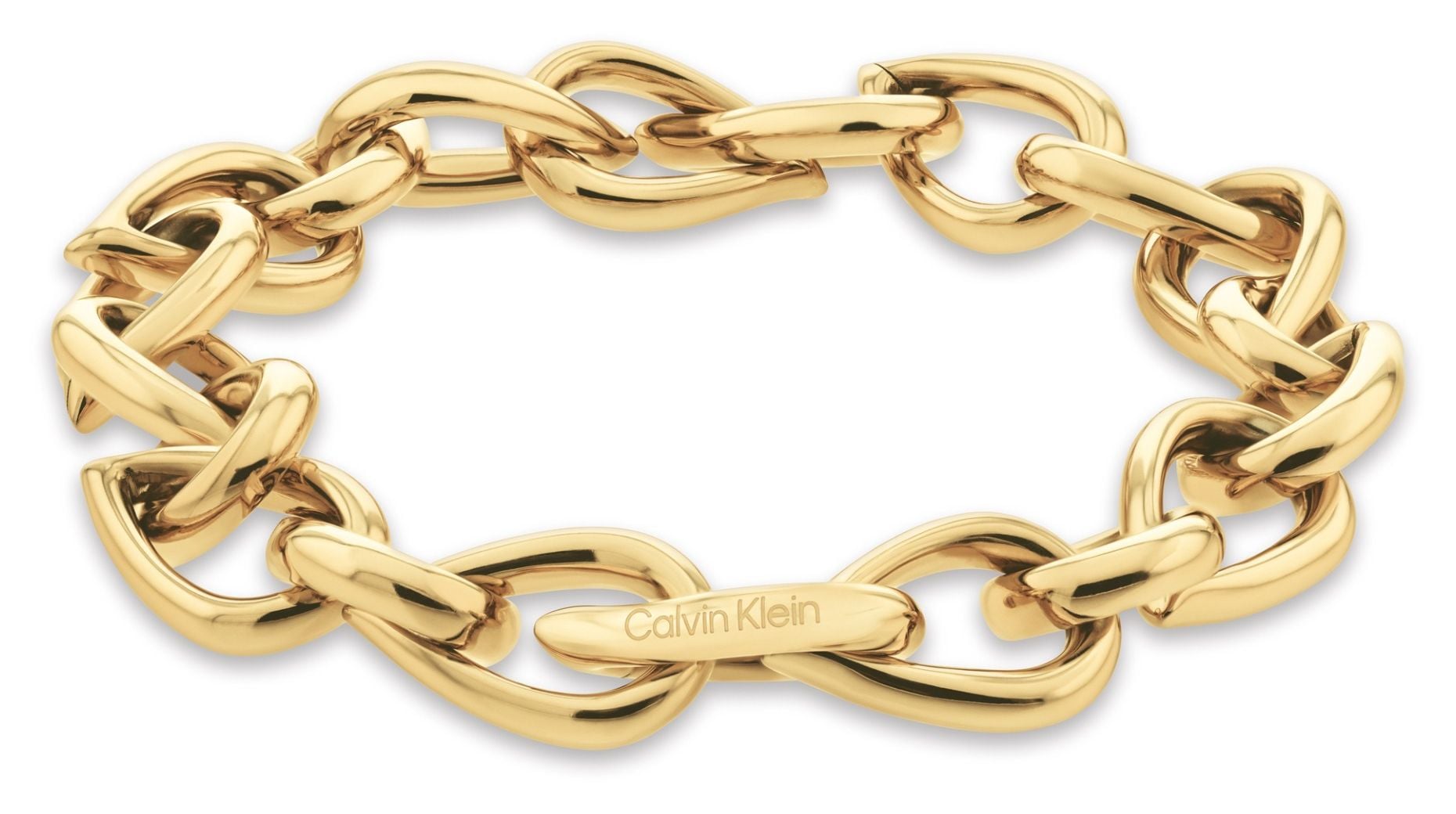 Calvin Klein 35000915 Sculptured Drops Gold-Tone Chain Jewellery